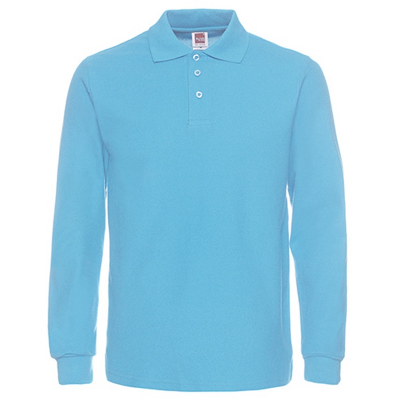 custom long sleeve polo shirts online 